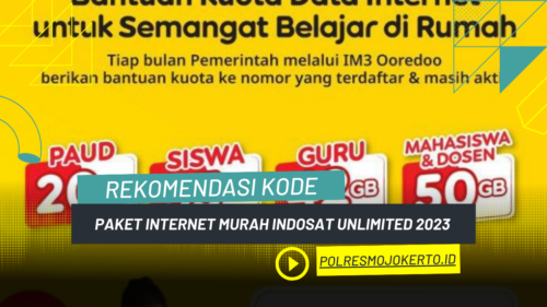 Rekomendasi Kode Paket Internet Murah Indosat Unlimited 2023