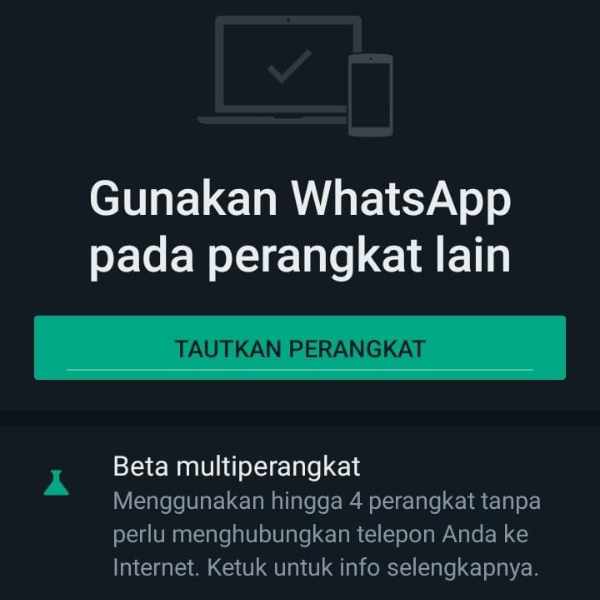 Tautkan WhatsApp Memudahkan Komunikasi Multi-Perangkat